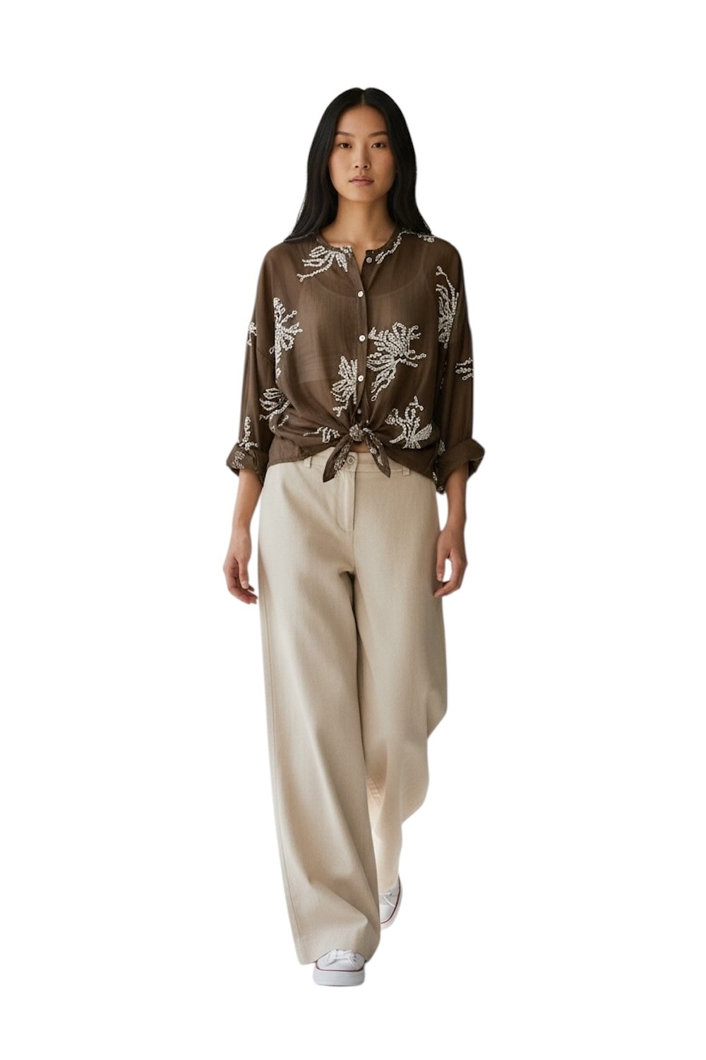 Susy Mix brown shirt