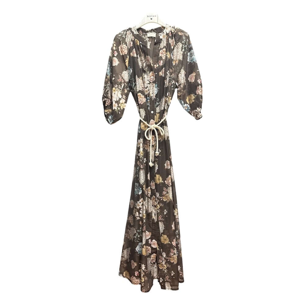Susy Mix brown chemisier dress