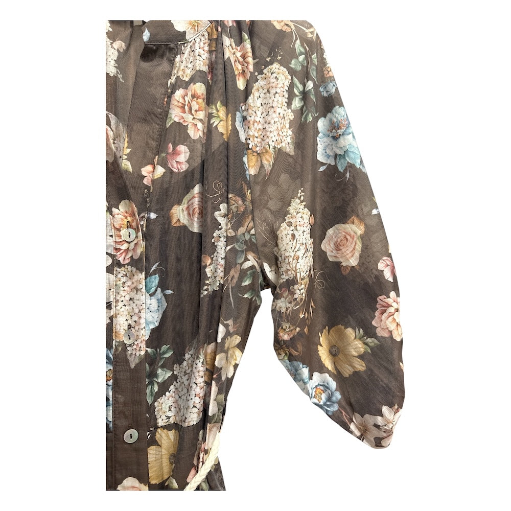 Susy Mix brown chemisier dress