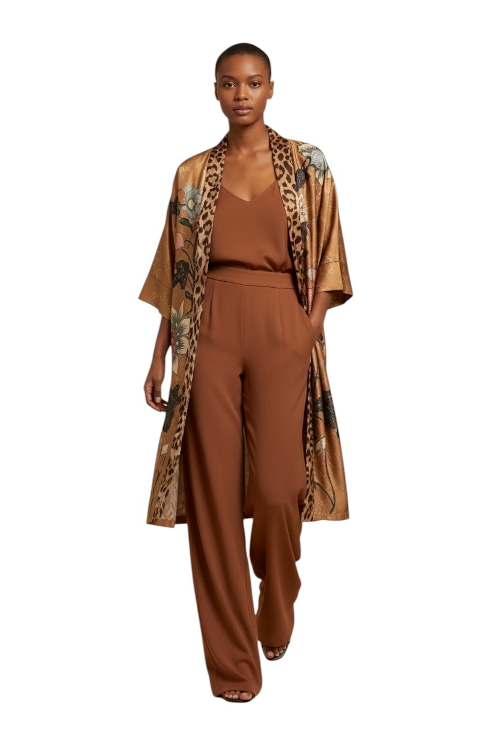 Dixie multicolor kimono jacket