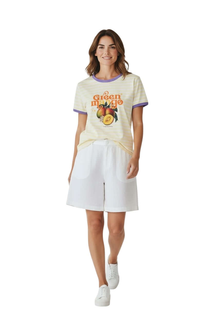 Susy Mix yellow t-shirt