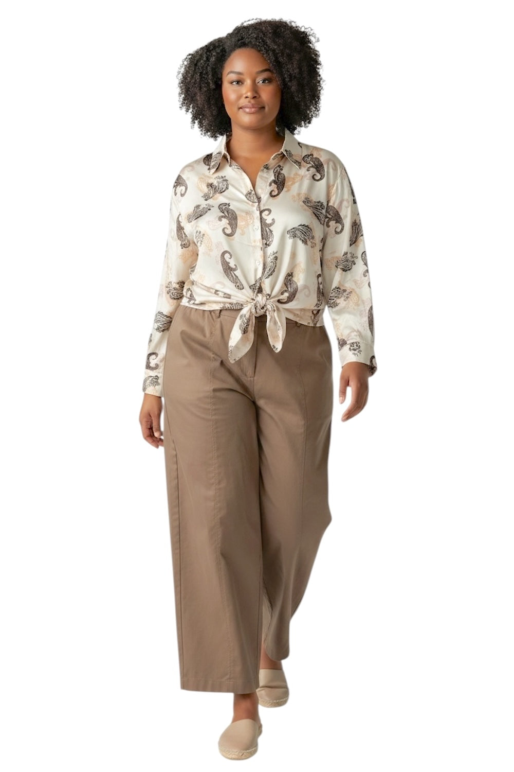 Pantaloni marroni Susy Star