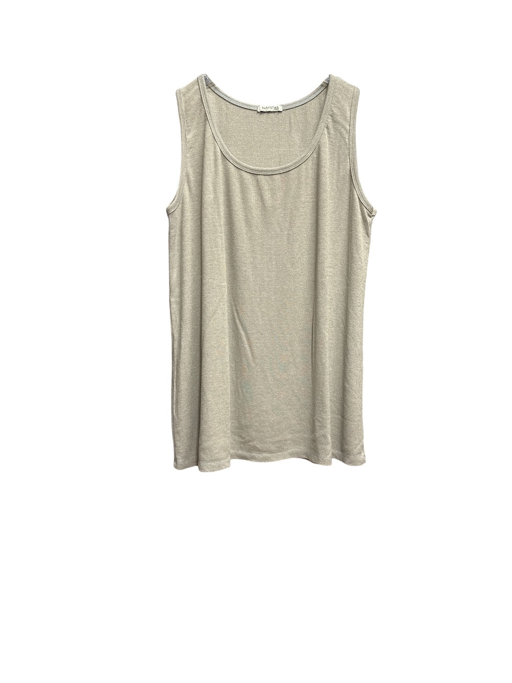 Top Susy Star glitter azzurro
