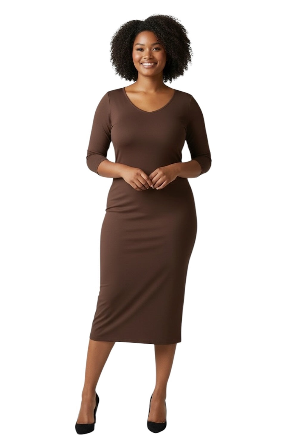 Susy Star brown dress