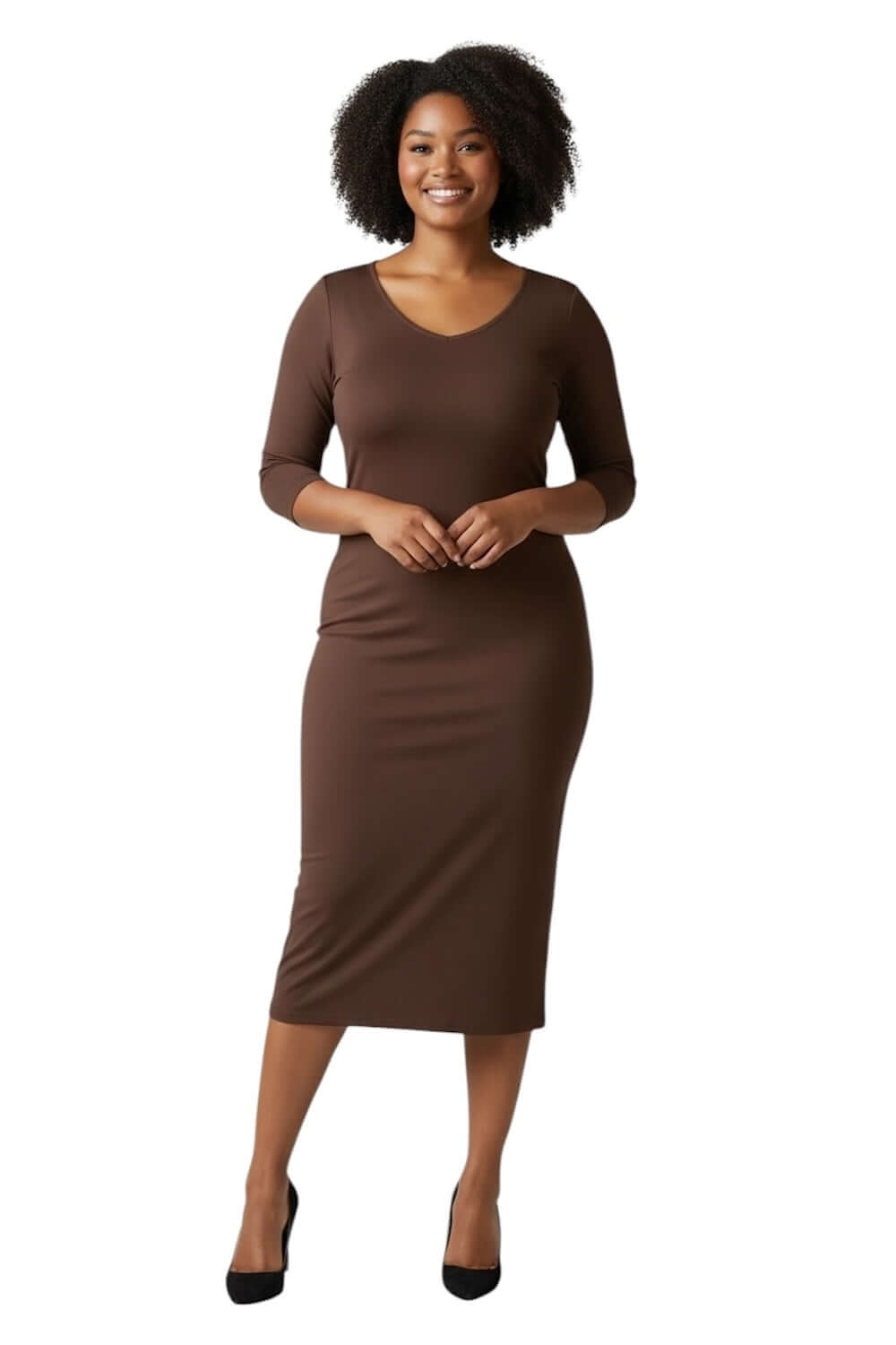 Susy Star brown dress