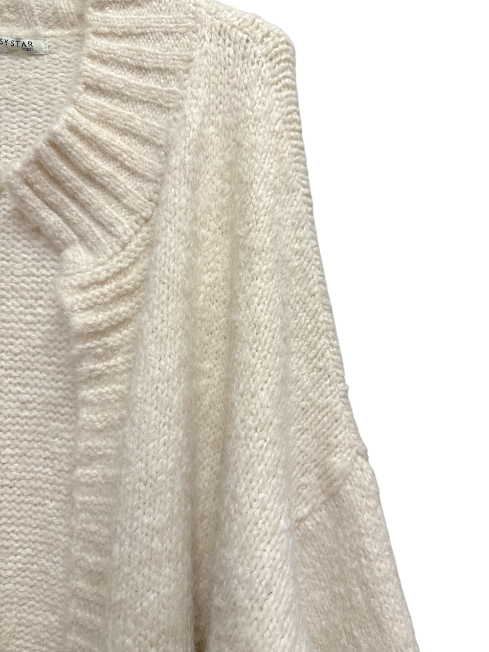 Susy Star cremefarbener Oversize-Cardigan