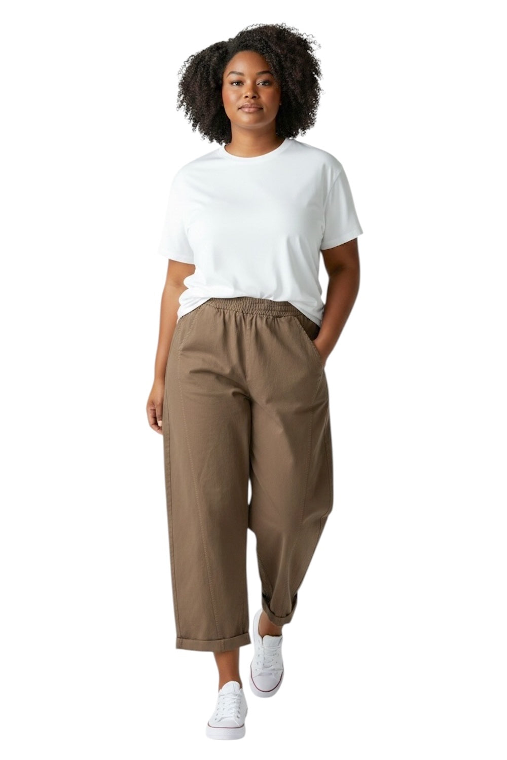 Pantaloni marroni Susy Star