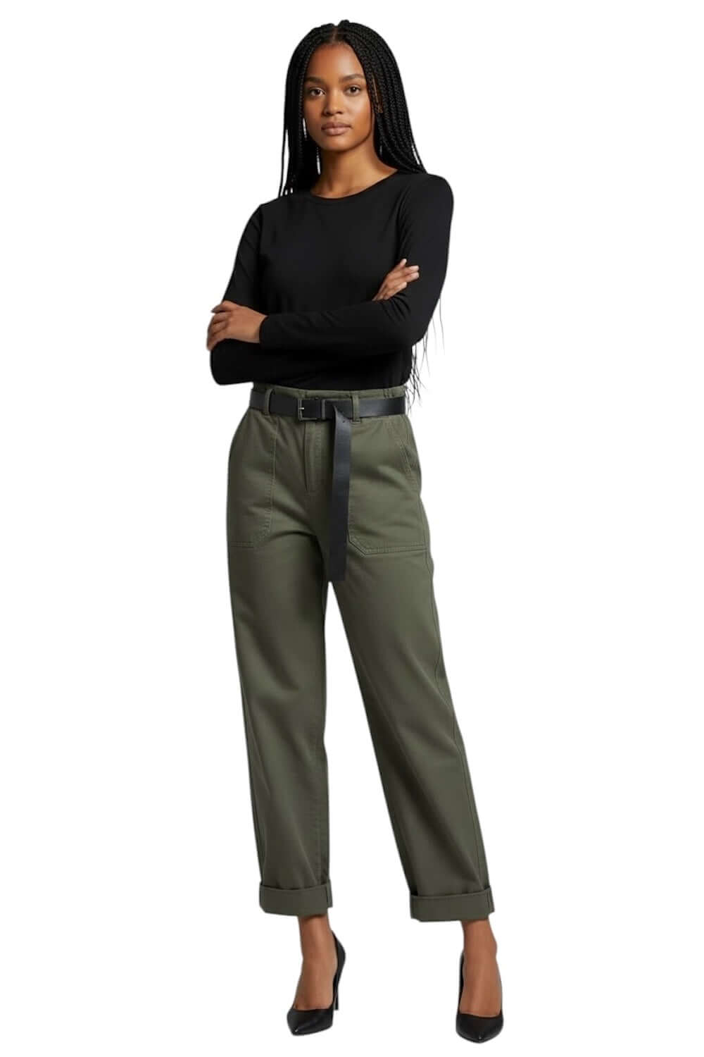 Susy Star military green pants