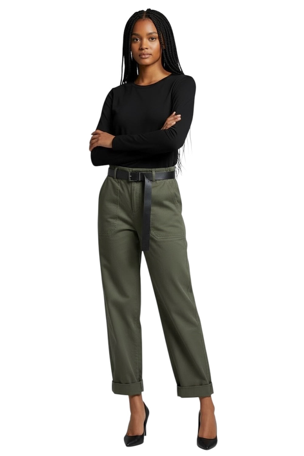 Susy Star military green pants