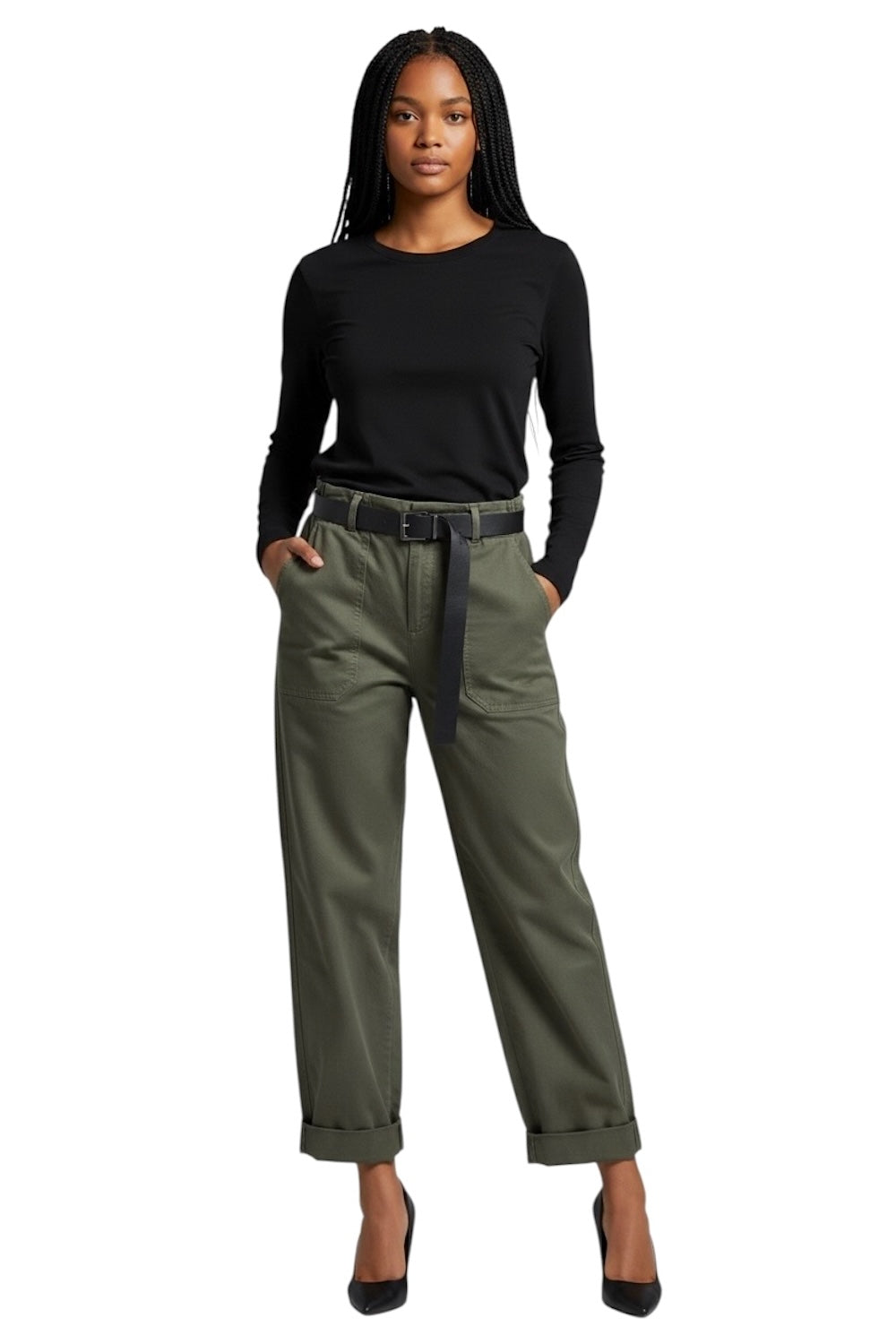 Susy Star military green pants