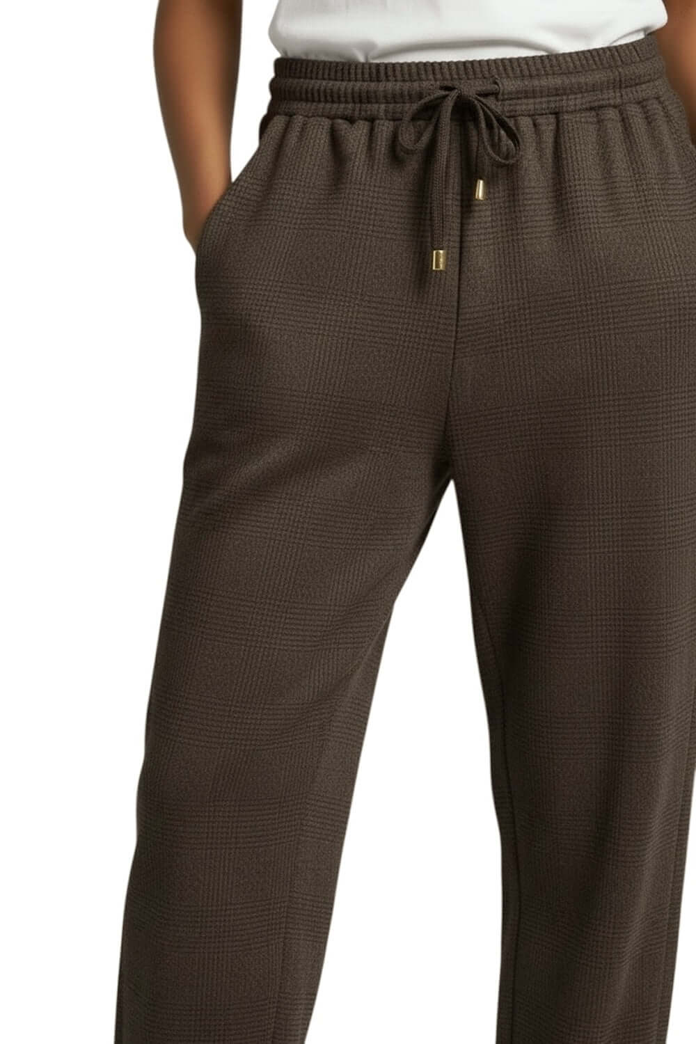 Susy star dark brown pants