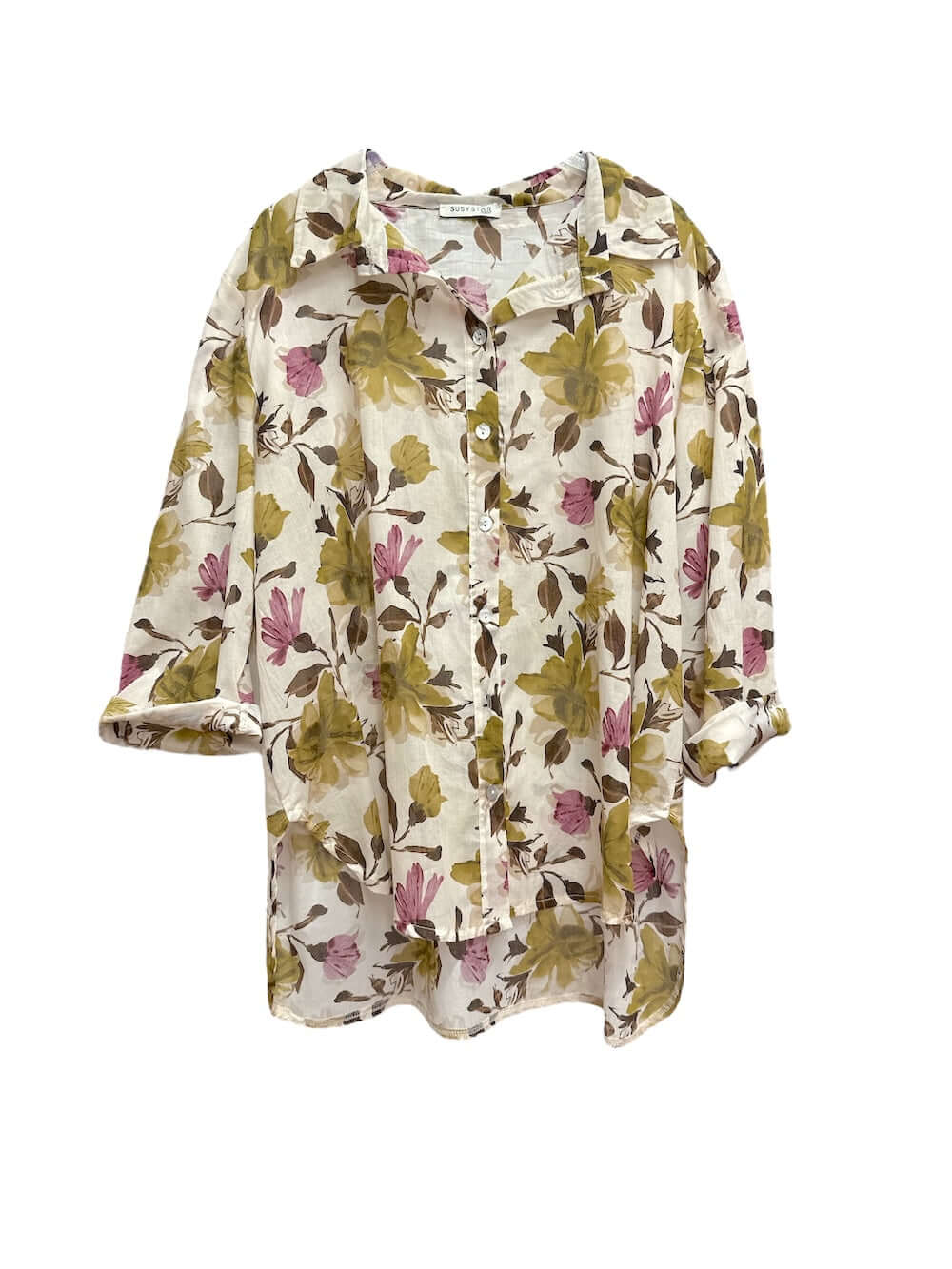 Susy Star olive green shirt