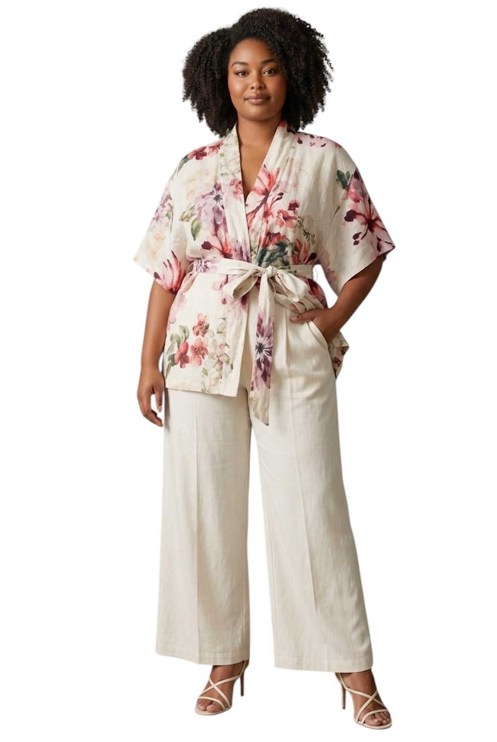 Susy Star milk kimono jacket