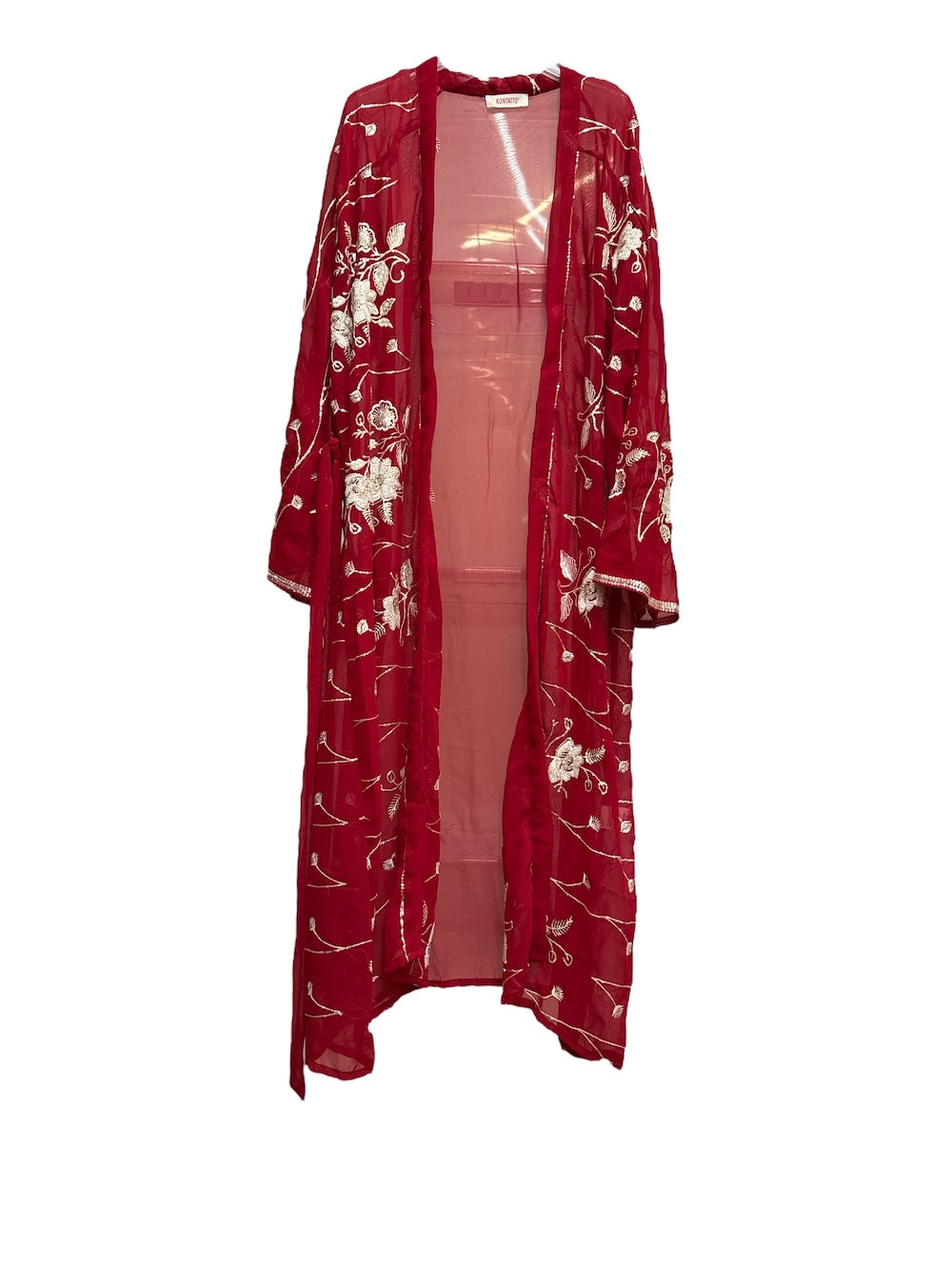 Kontatto red cardigan