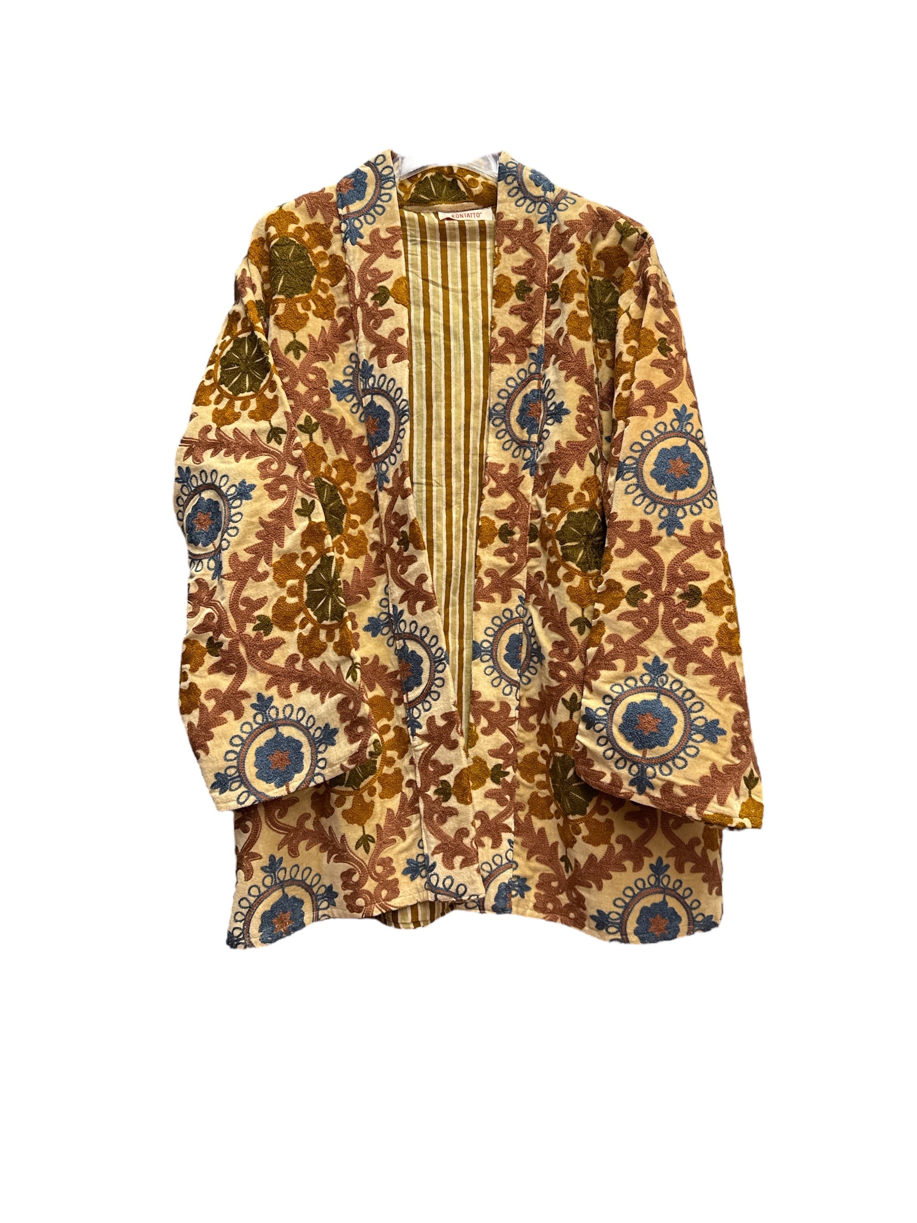 Kontatto pink kimono jackets