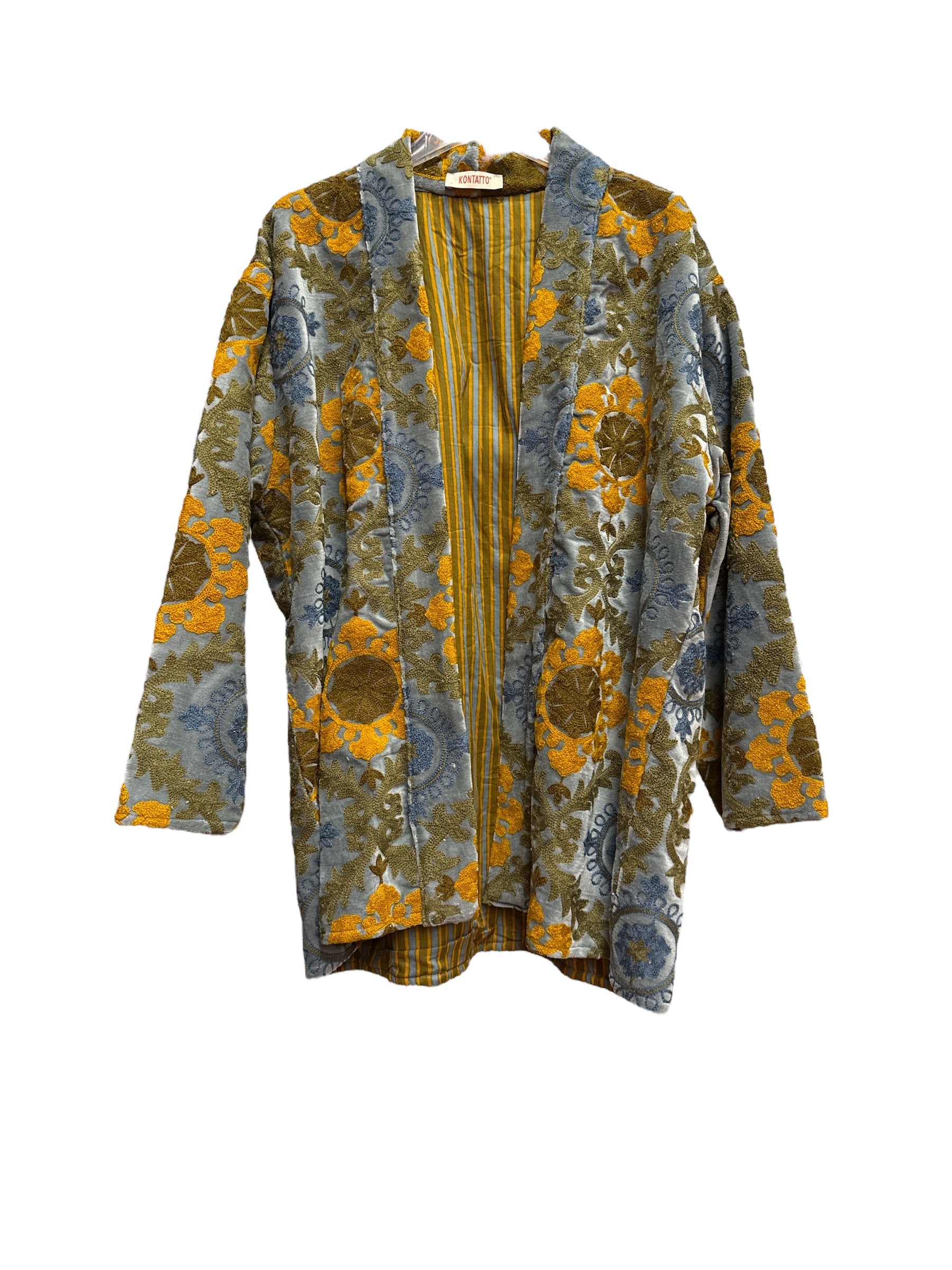Kontatto denim kimono jackets