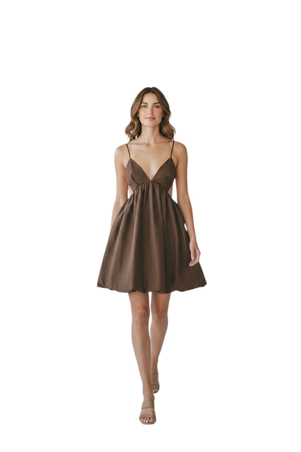 Vicolo brown dress