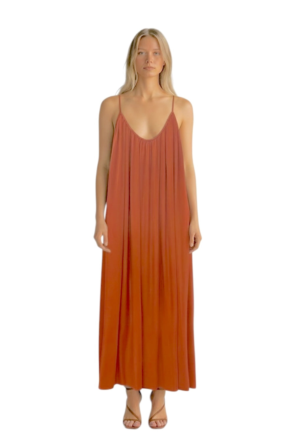 Vicolo papaya dress