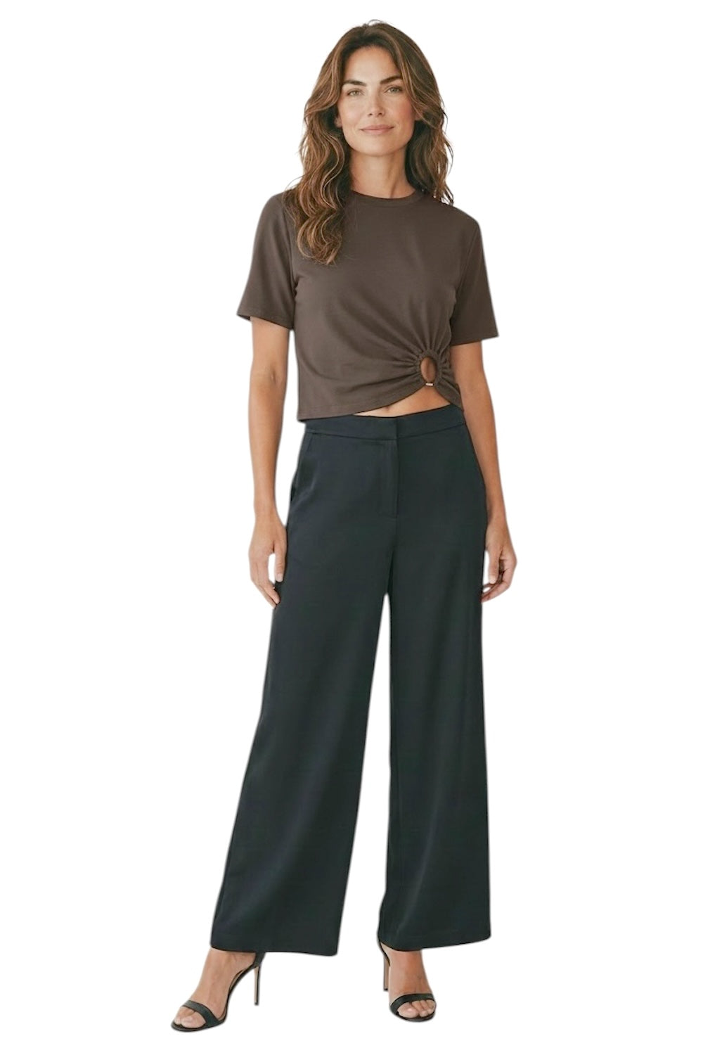 Vicolo brown t-shirt