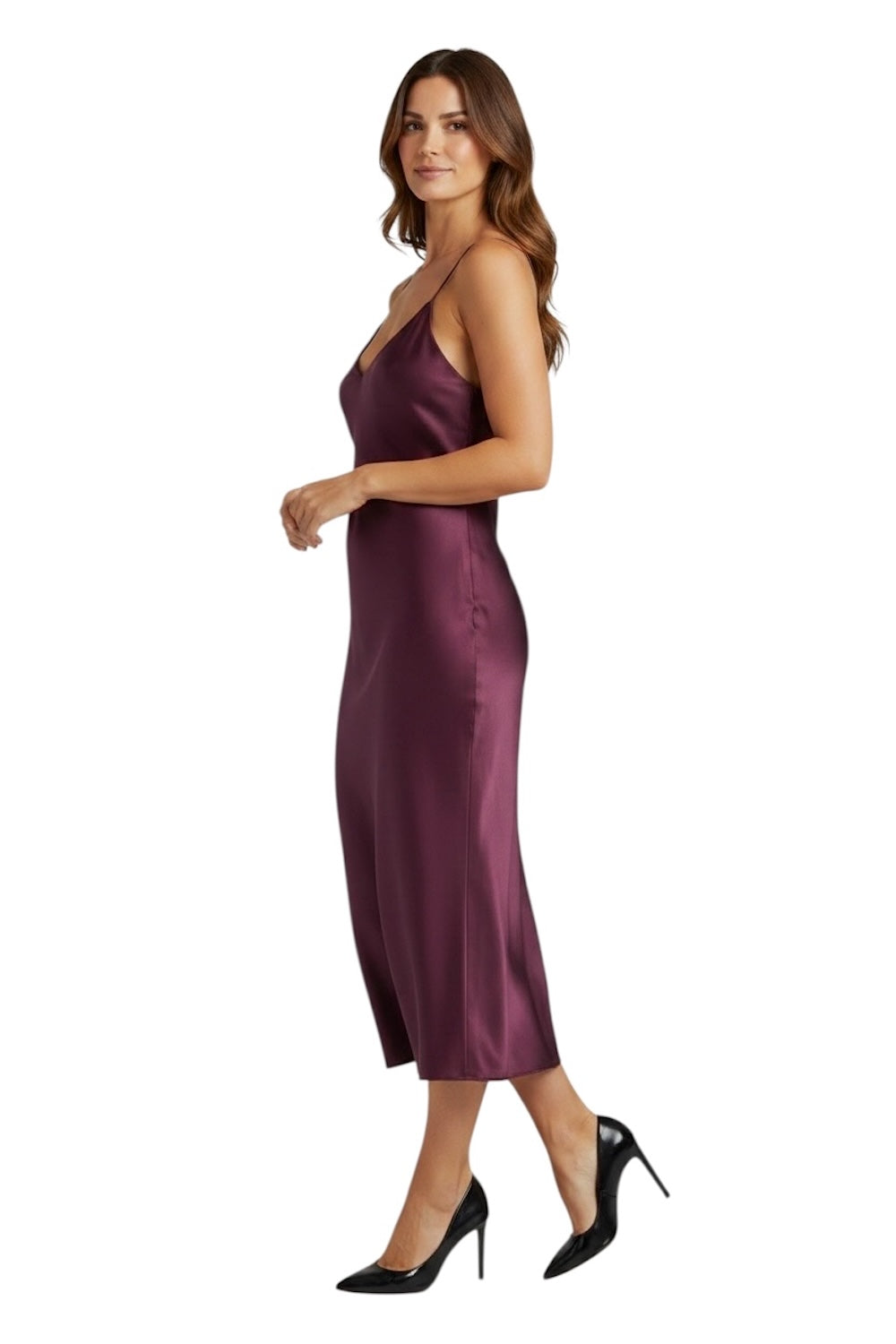 Vicolo bordeaux dress