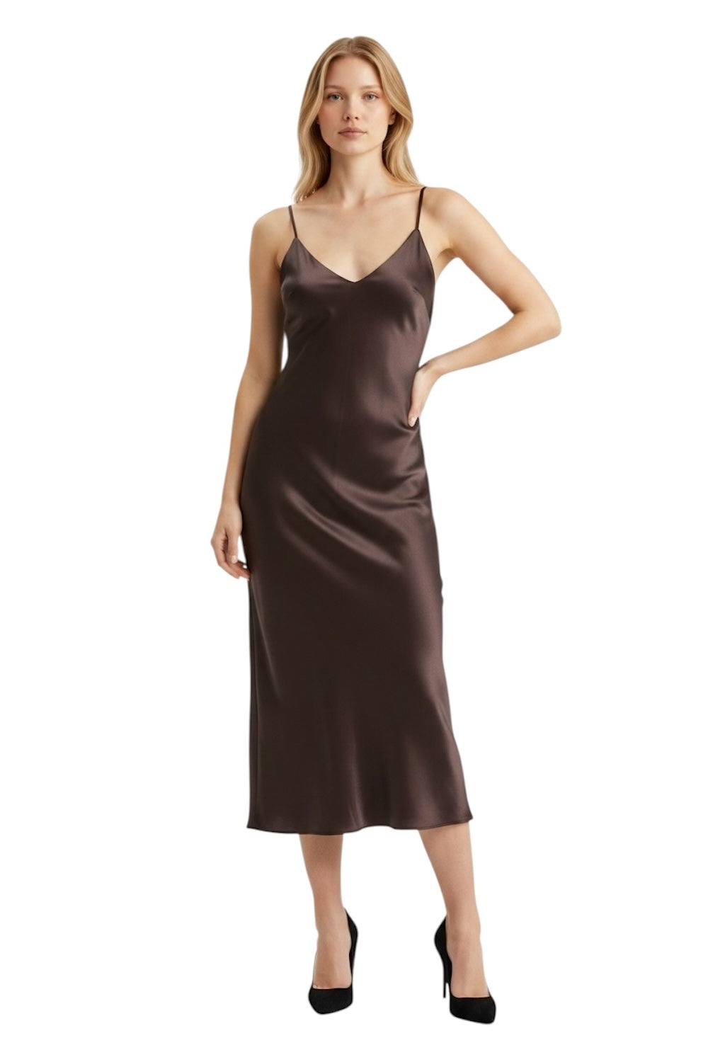 Vicolo brown dress