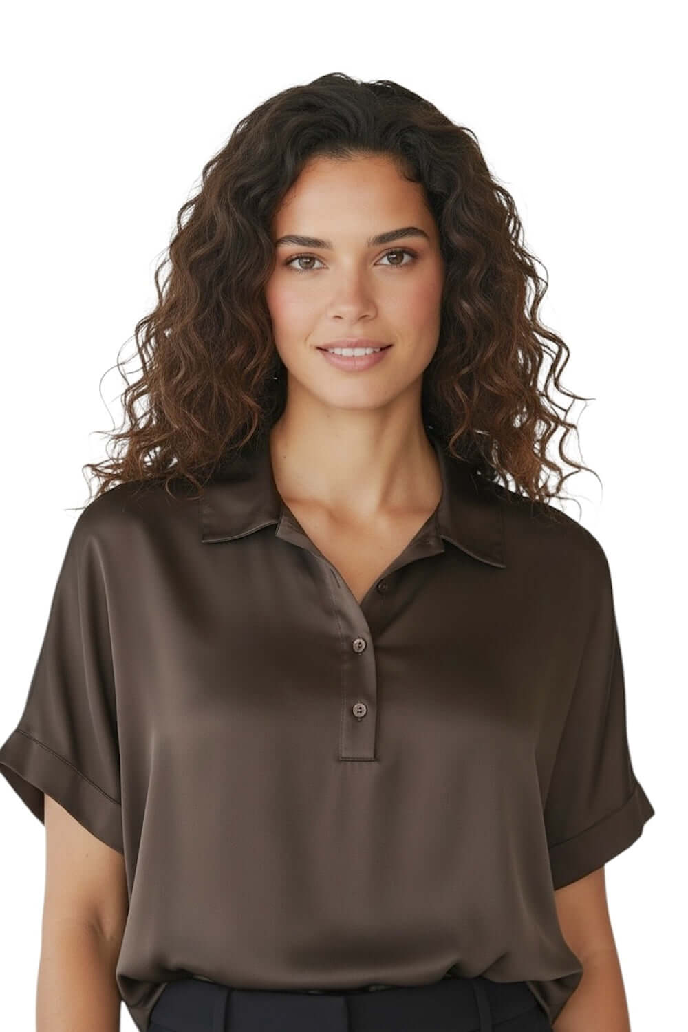 Polo Vicolo marrone scuro