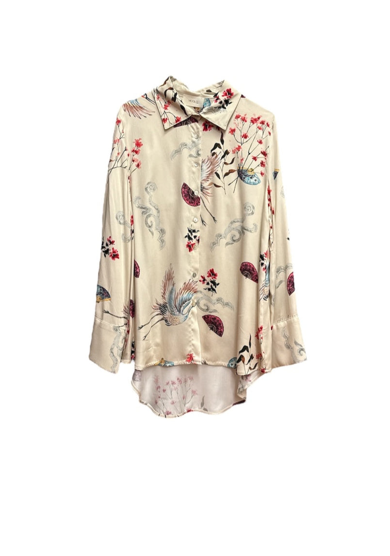 Vicolo butter print shirt