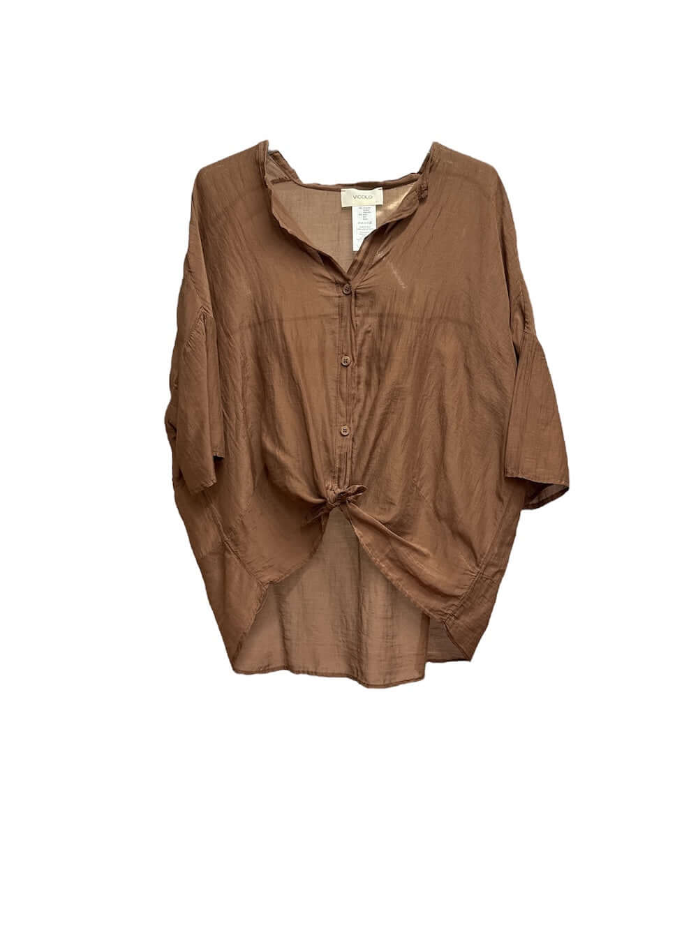 Vicolo chocolate shirt