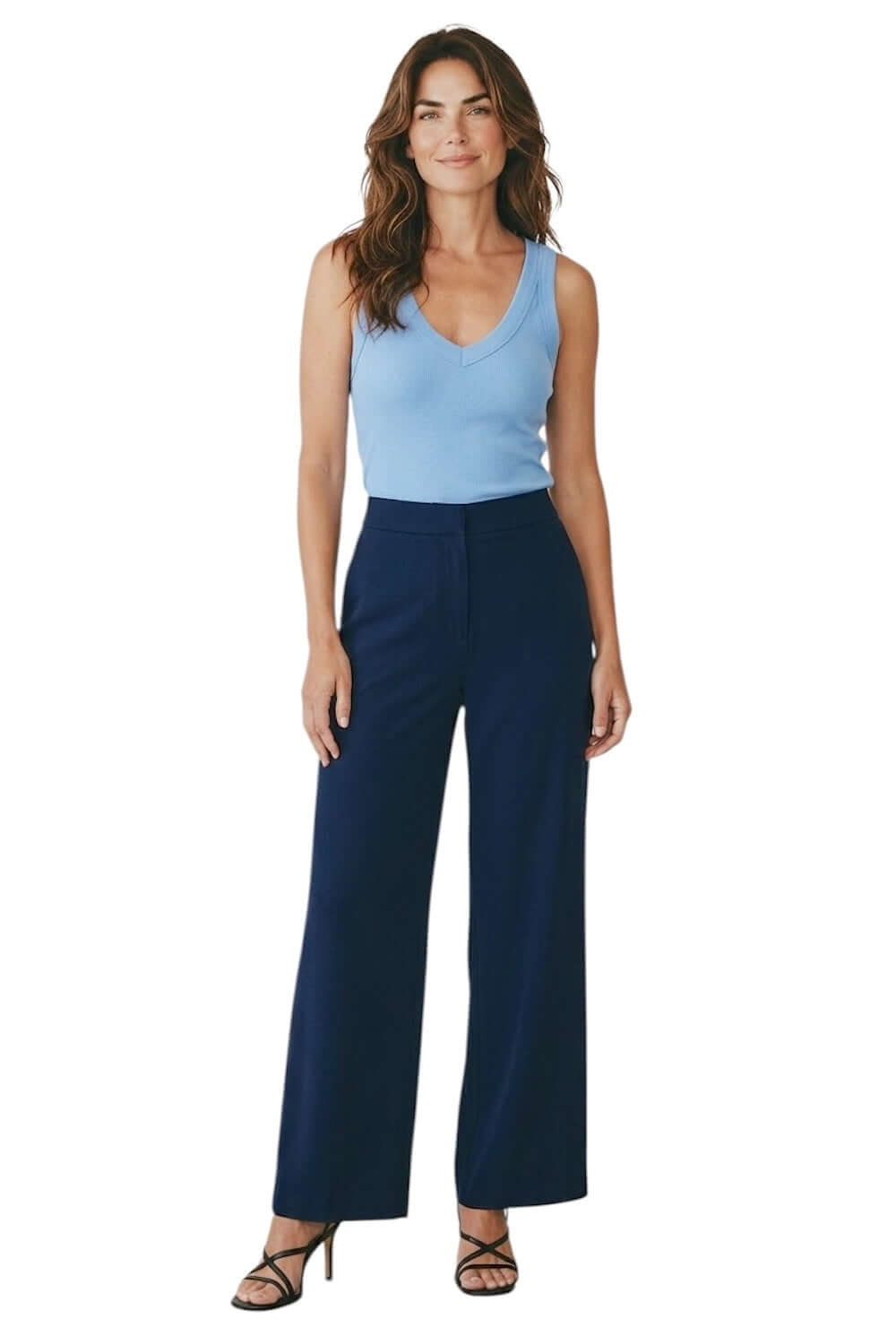 Vicolo hellblaues Top
