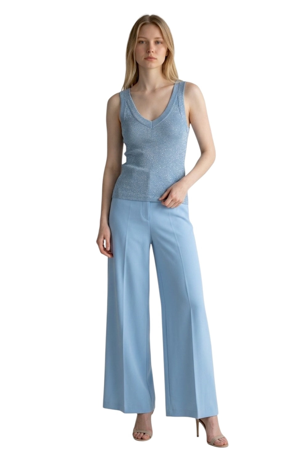 Vicolo light blue top