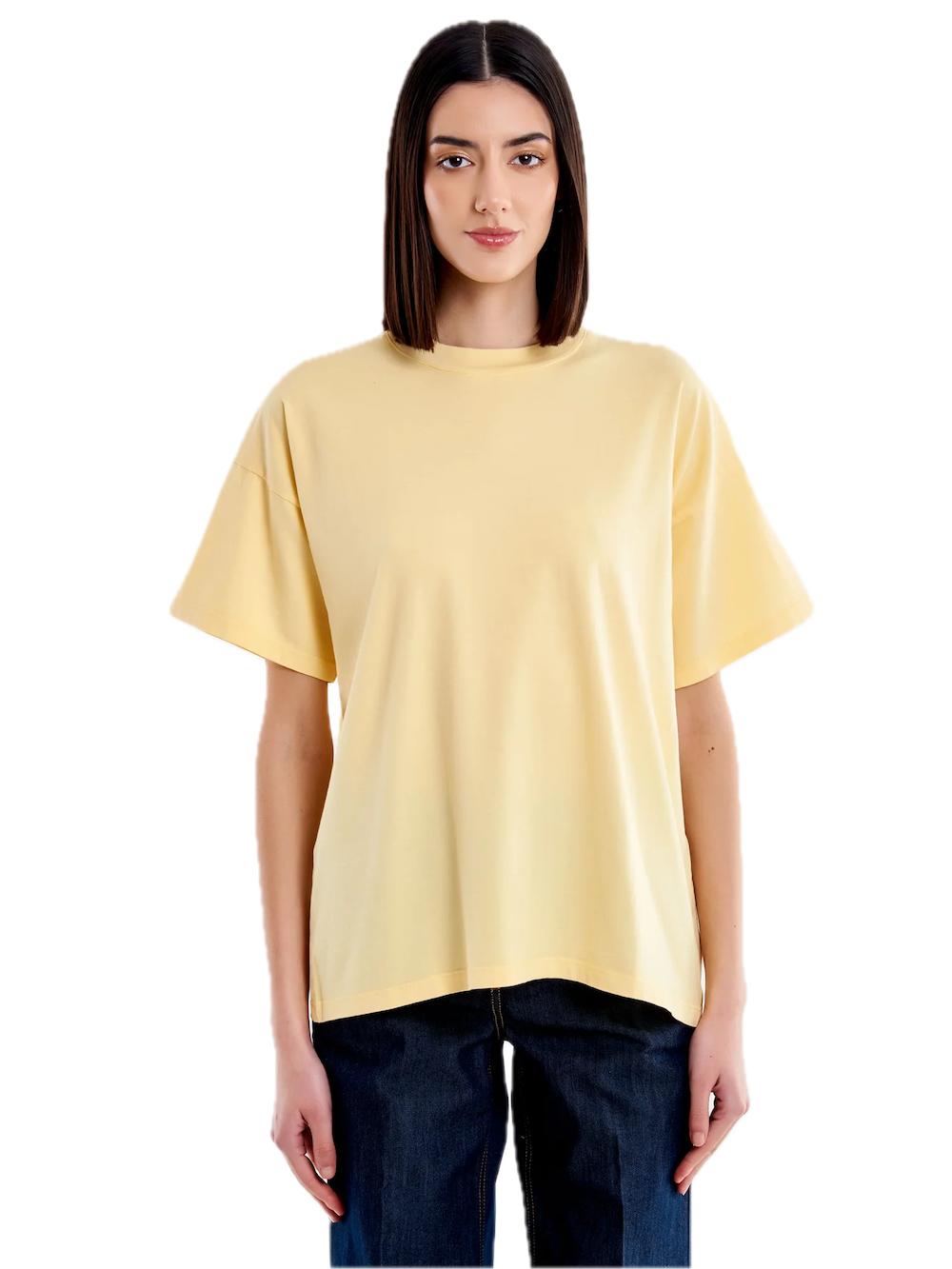 Vicolo yellow t-shirt