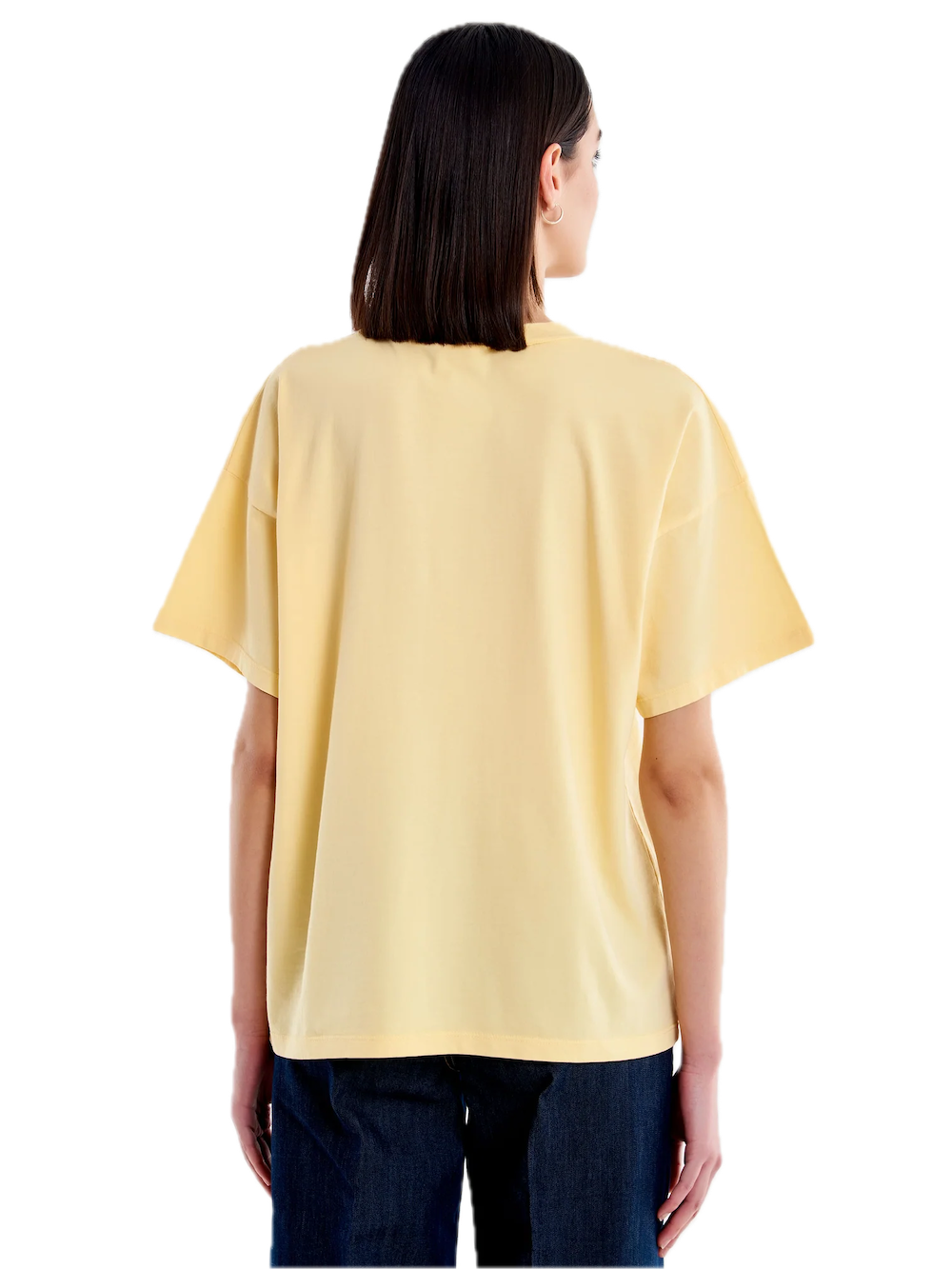 Vicolo yellow t-shirt