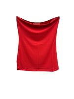 Vicolo red wide band top