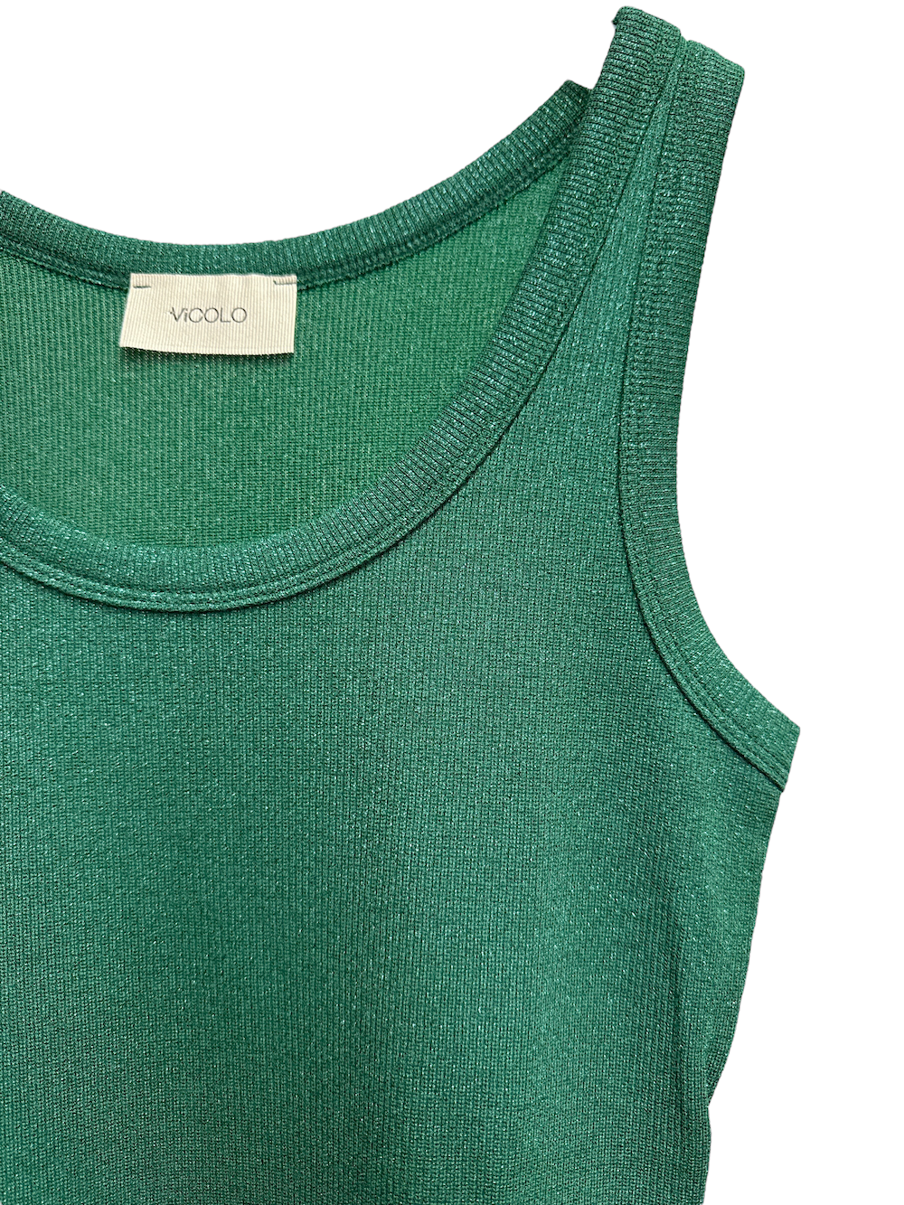 Vicolo green glitter top