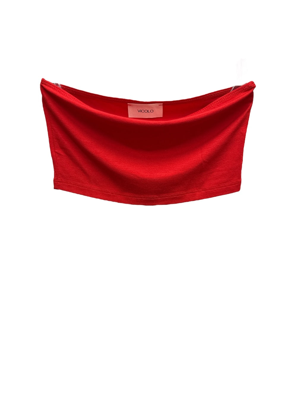 Vicolo red tight band top