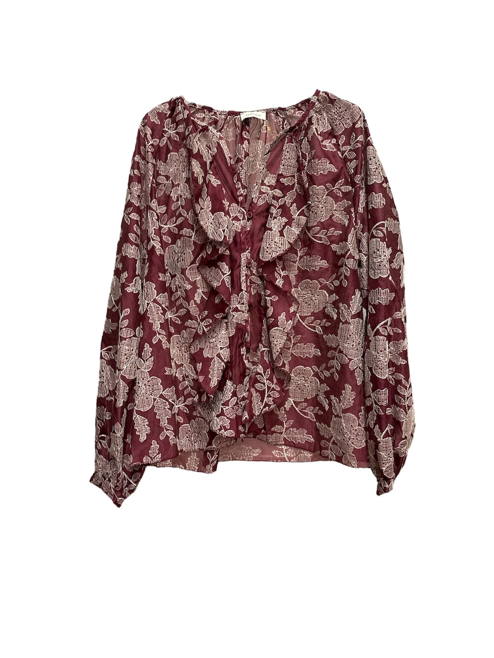Susy Mix black cherry shirt
