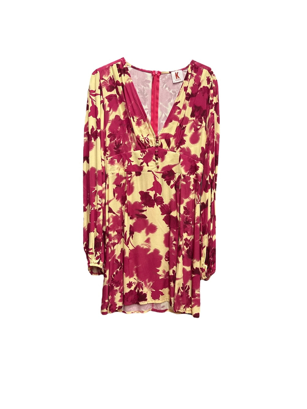 Kontatto multicolor red dress