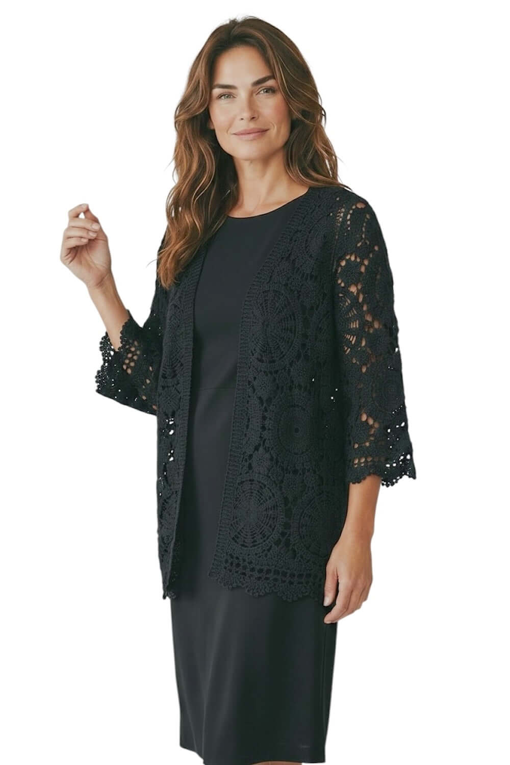 Le îls black cardigan