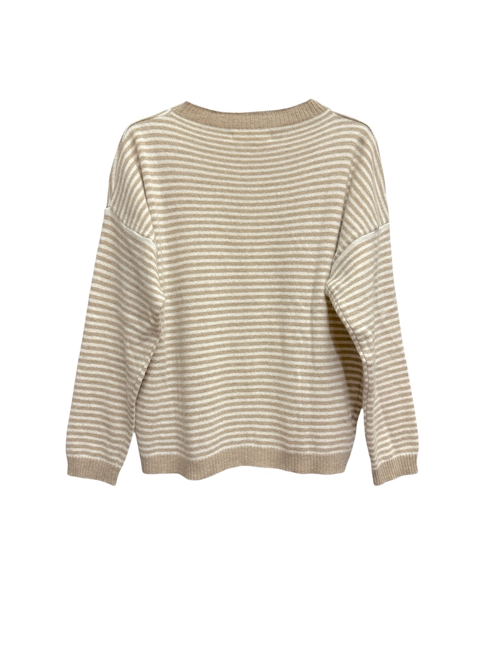 Le îls butter camel line cashmere pullover