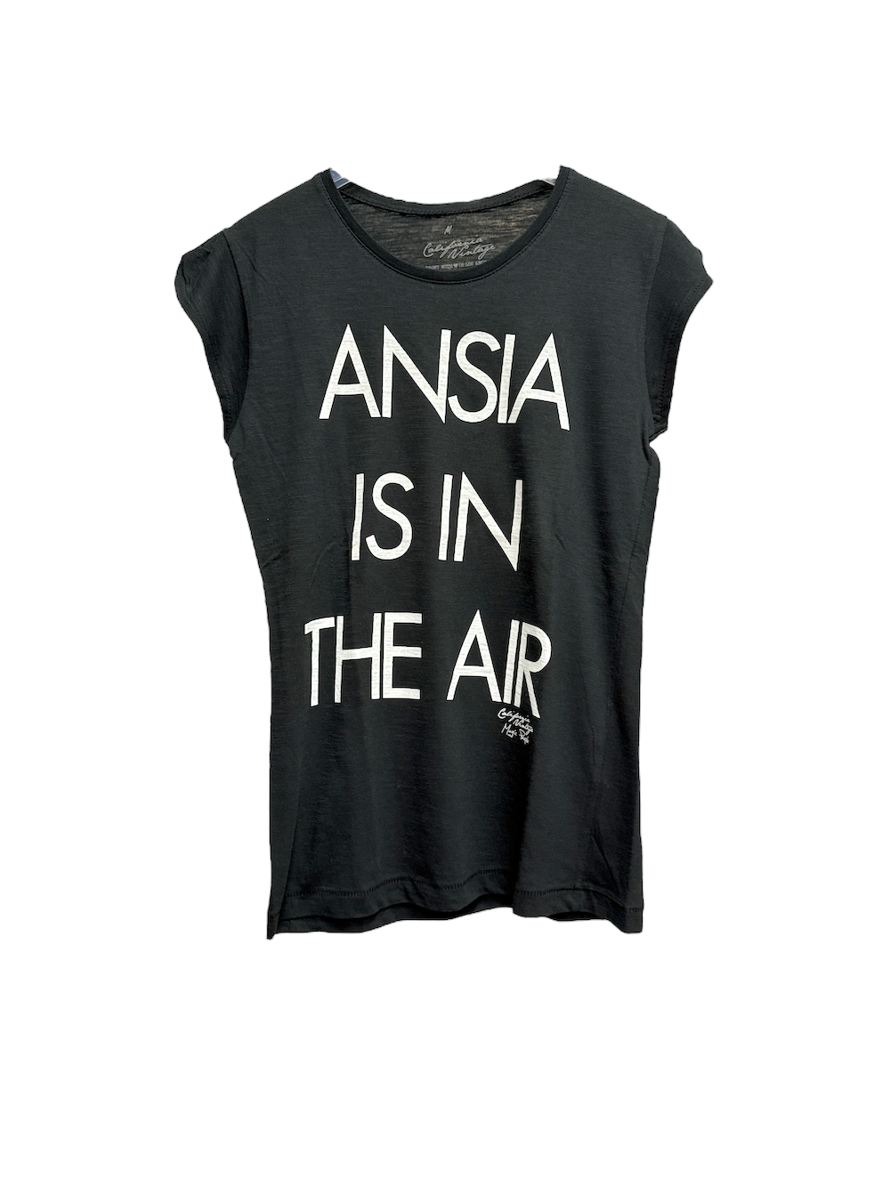 California Vintage ansia black t-shirt