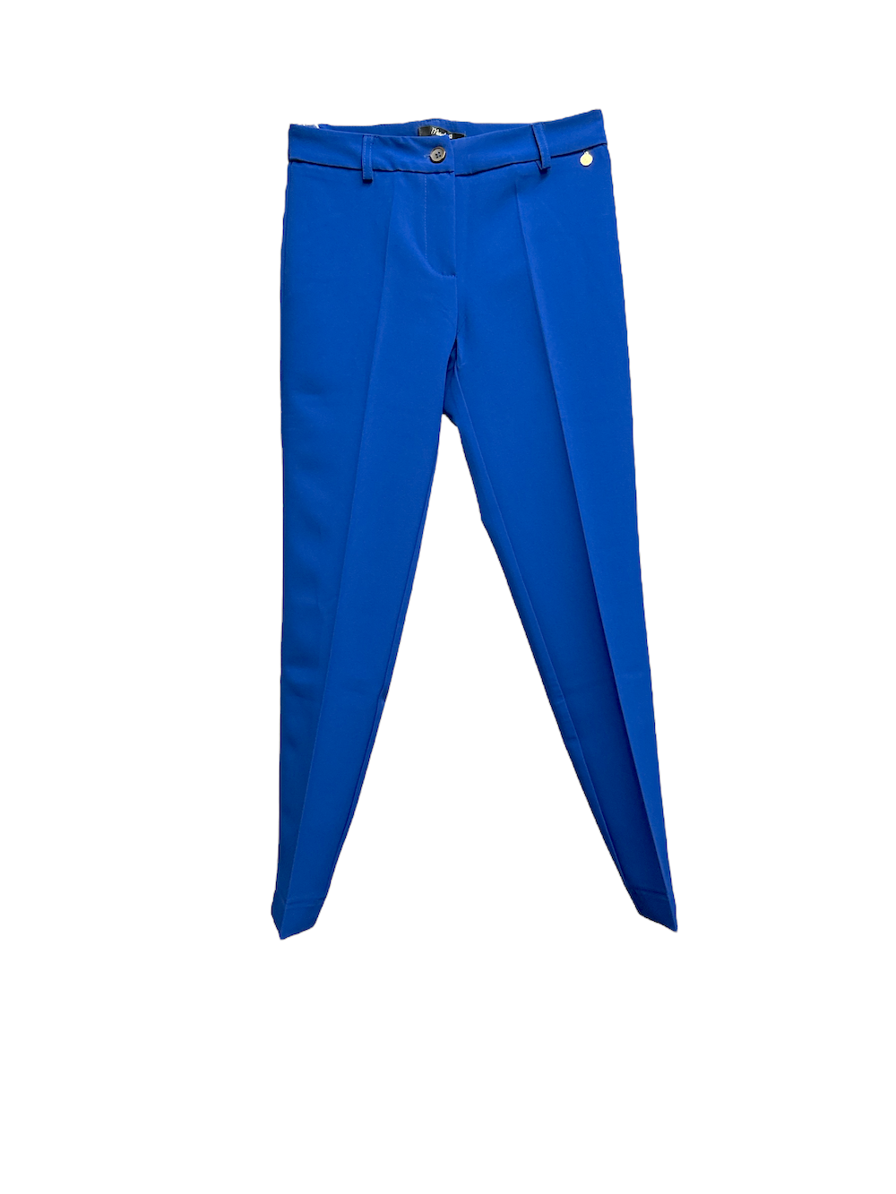 Pantaloni slim blu elettrico Maryley
