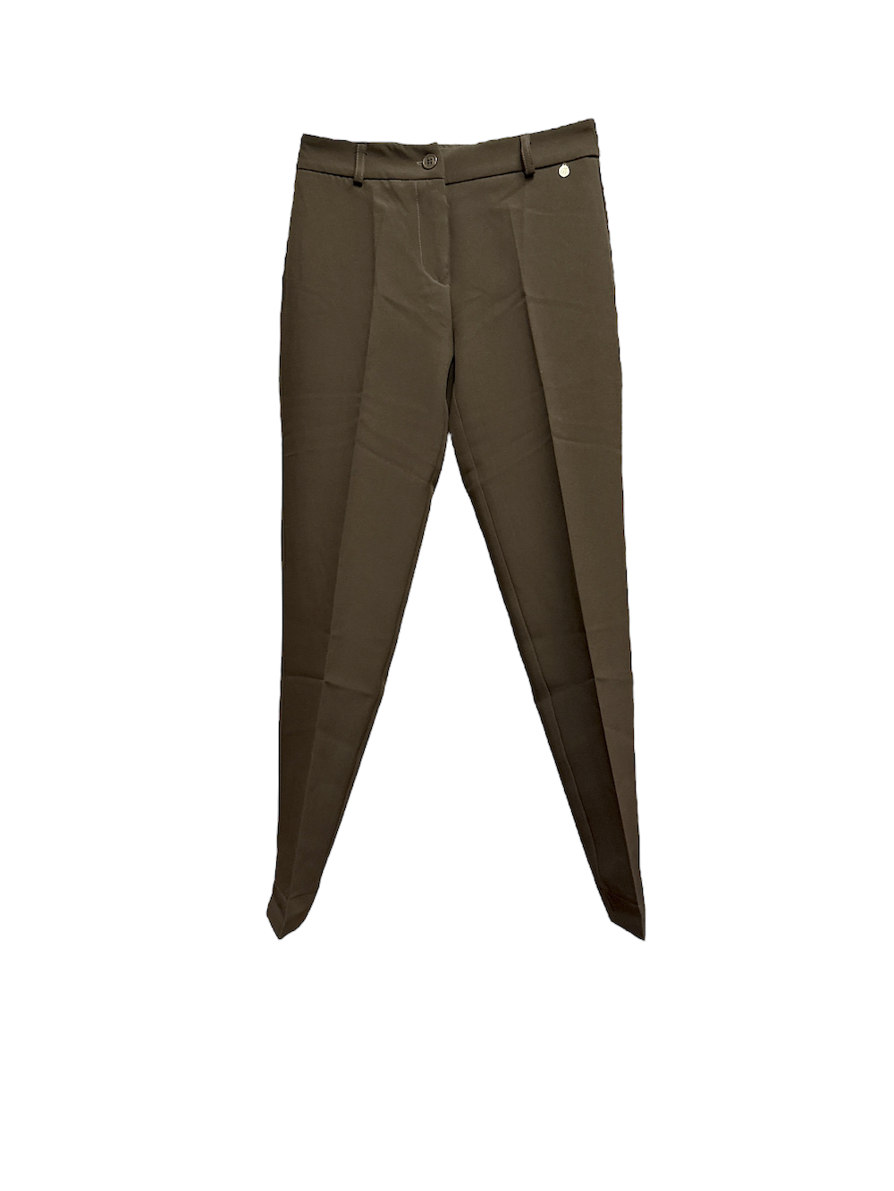 Maryley dark brown slim pants