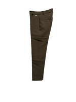 Maryley dark brown slim pants