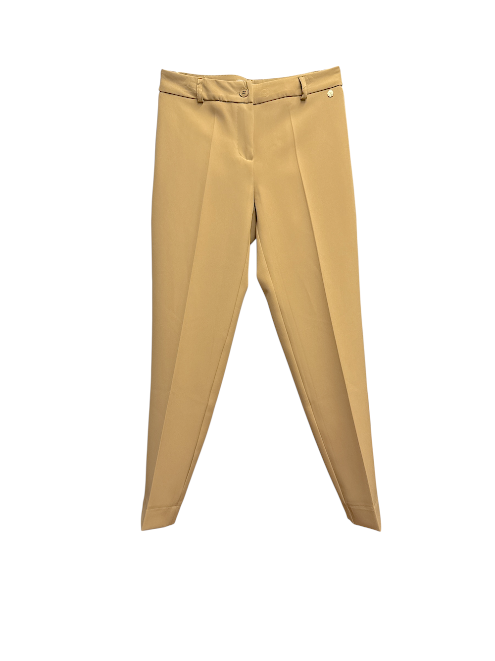 Pantaloni slim color cammello Maryley