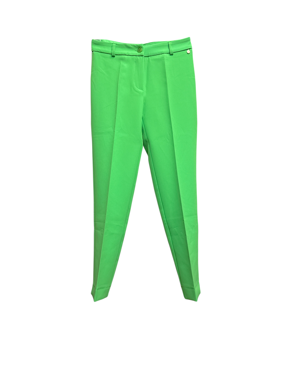 Pantaloni slim verde chiaro Maryley