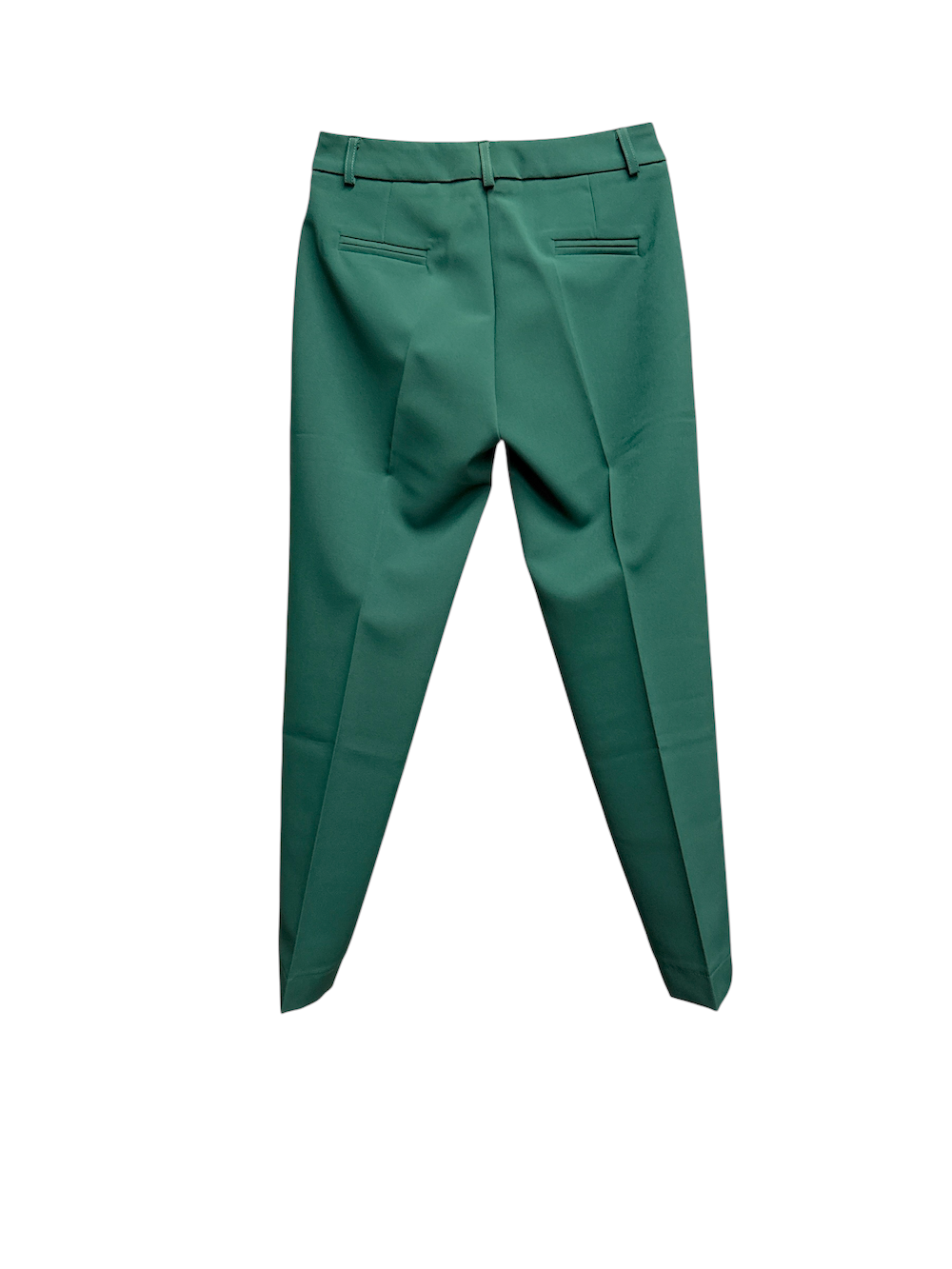 Maryley dunkelgrüne schmal geschnittene Hose