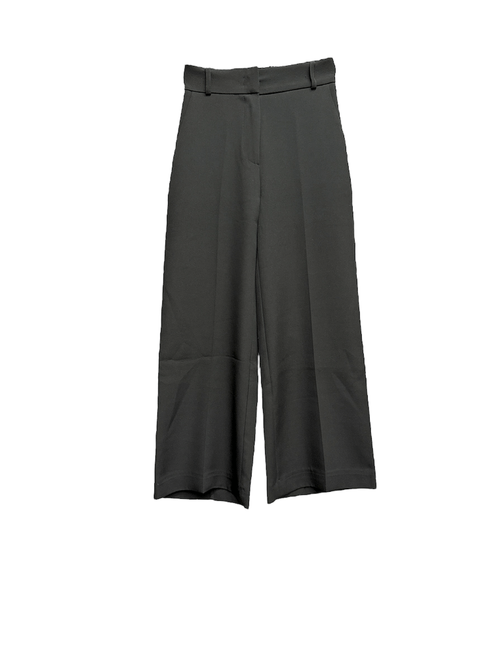 Maryley-Hose mit weitem Bein, schwarz