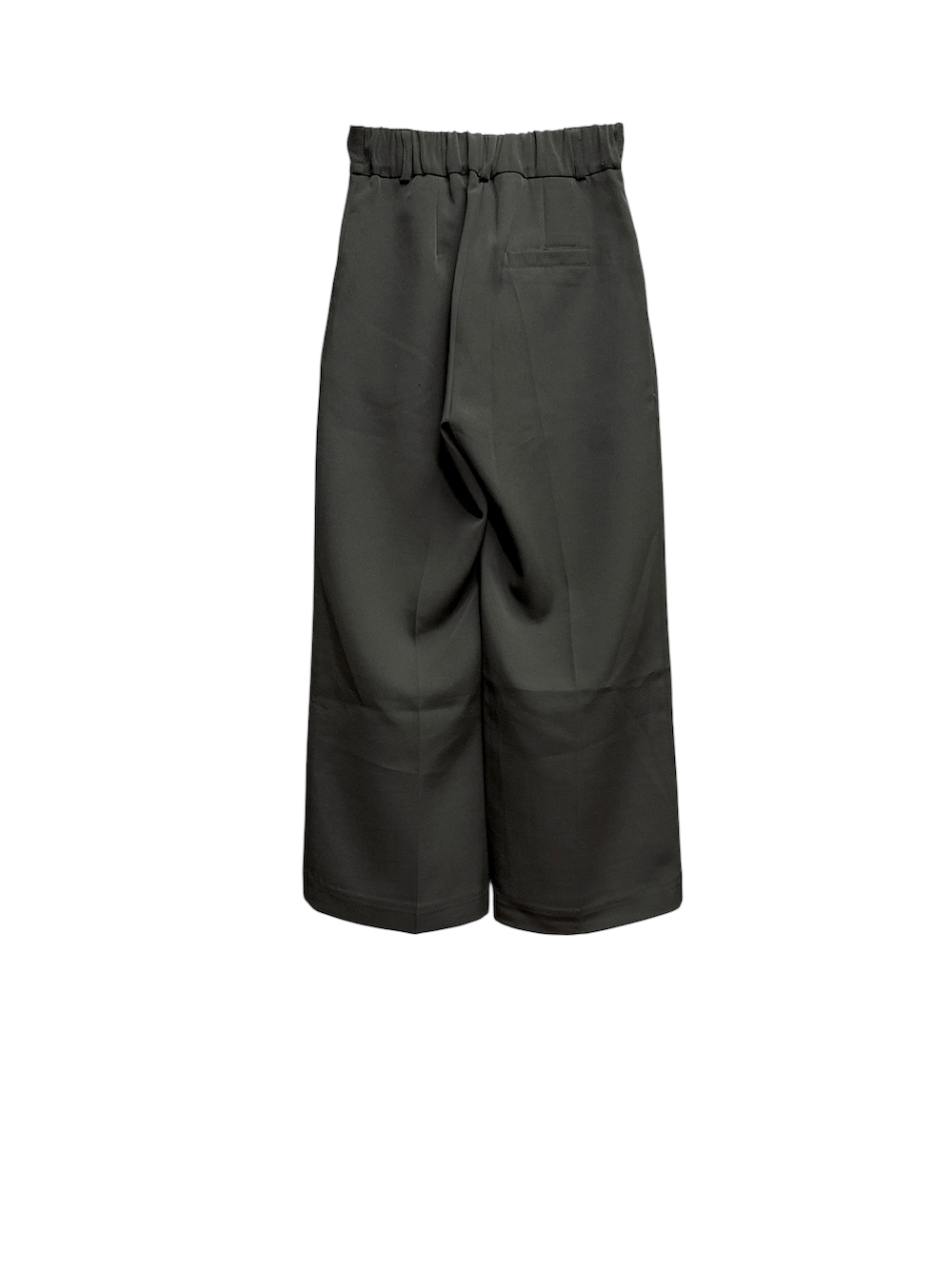 Maryley-Hose mit weitem Bein, schwarz