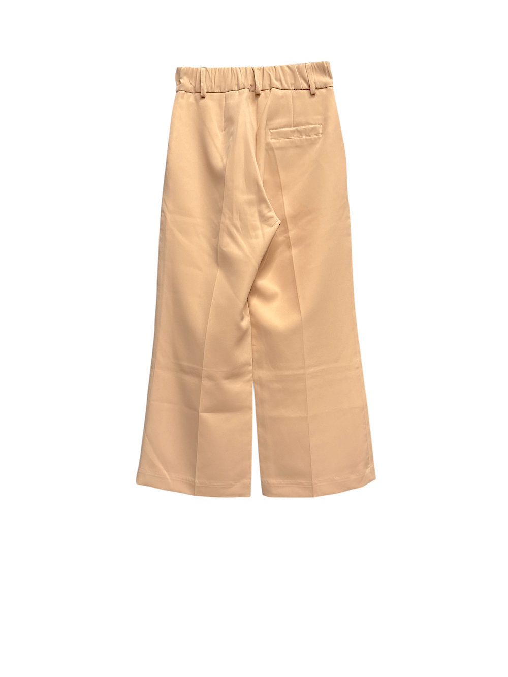 Pantaloni Maryley a gamba larga rosa chiaro