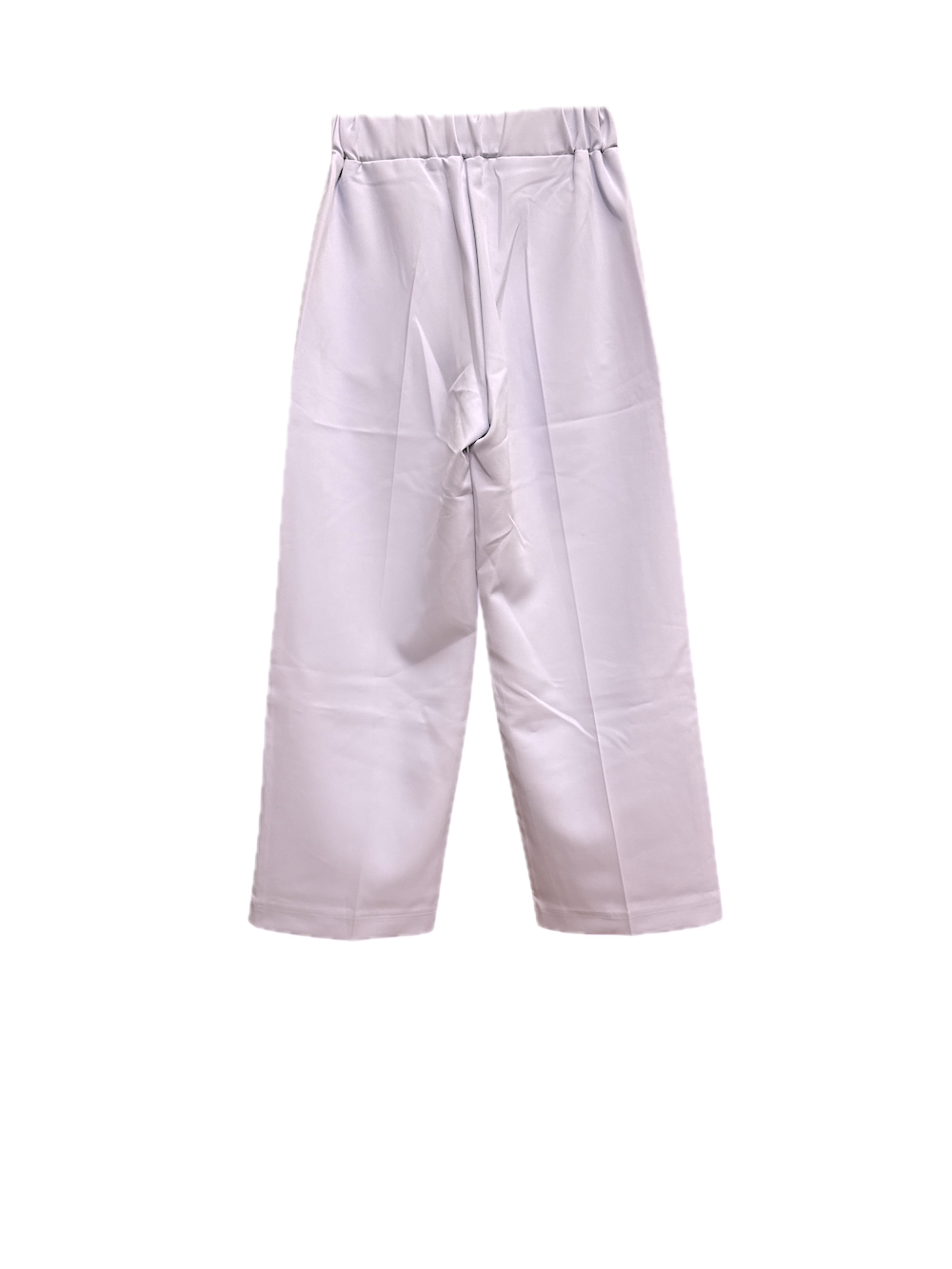 Maryley lilafarbene Hose mit weitem Bein